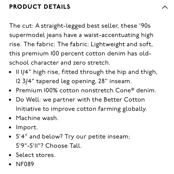 Host pick 🎉 NWT Madewell Size 27 Perfect Vintage Straight Jean in Seyland Wash - Picture 2 of 6